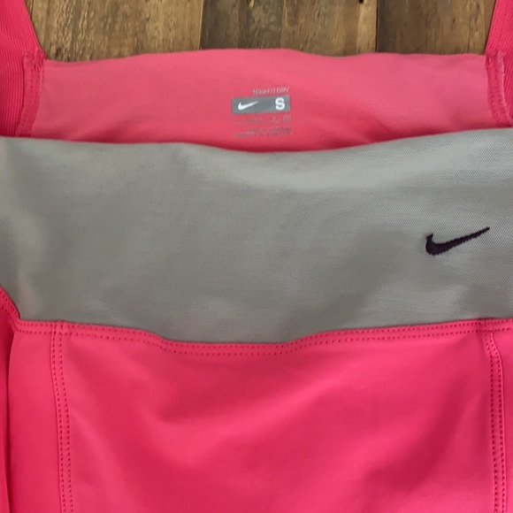 Nike Fit-Dri Pink Top with Pleated Skirt - Picture 8 of 9